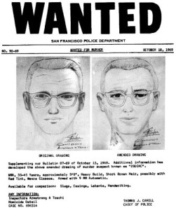 Wanted Poster of the Zodiac Killer